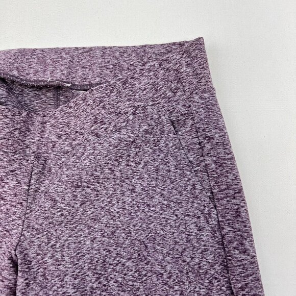 Torrid Womens 7/8 Leggings Purple/White Size M/L Pockets - Picture 3 of 8